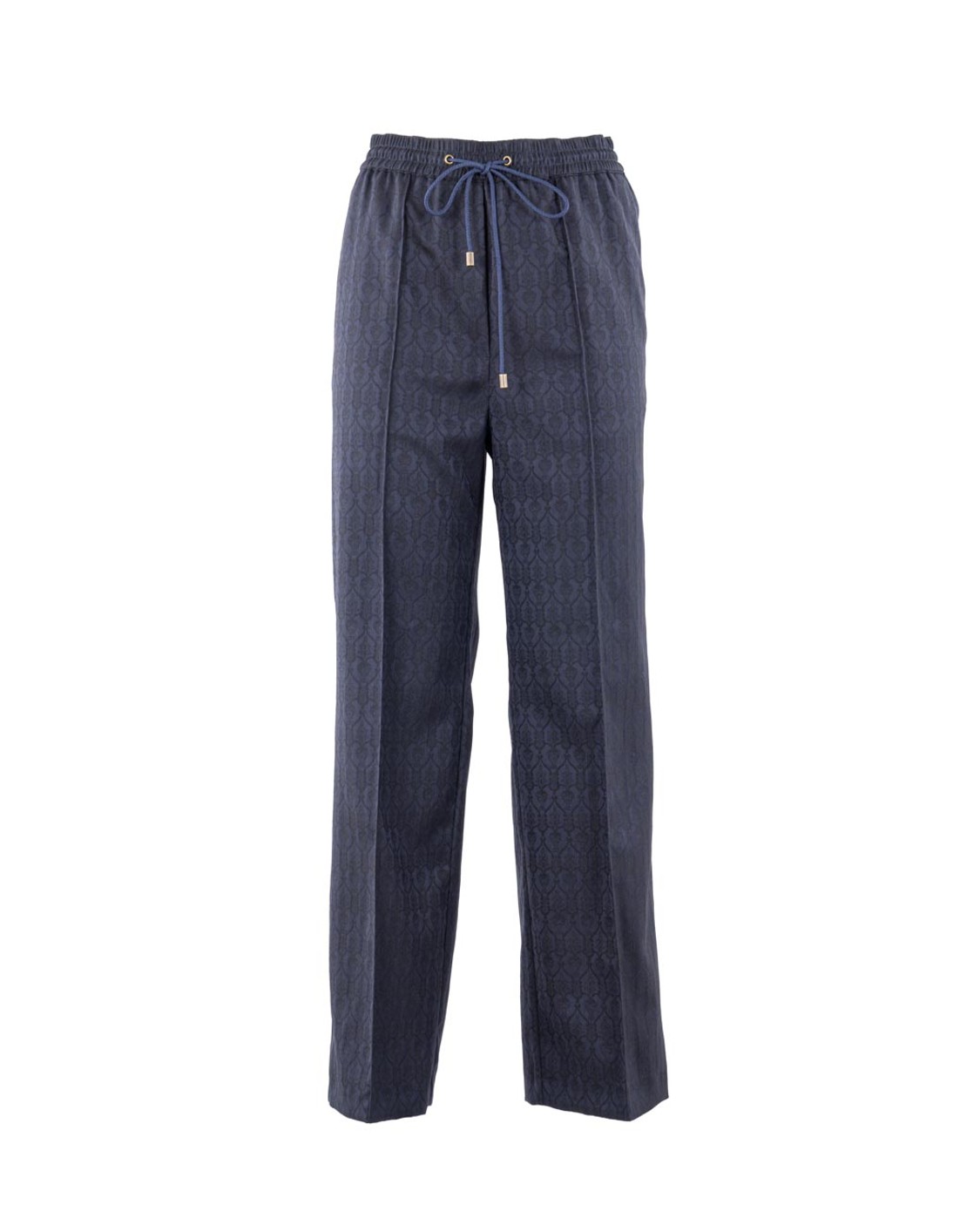 shop ETRO  Pantalone: Etro pantaloni jogger in lana jacquard.
Vestibilità regular.
Tasche laterali.
Vita elasticizzata con coulisse.
Composizione: 100% lana.
Made in Italy.. WREA0055 99TJ248-B0665 number 8312766